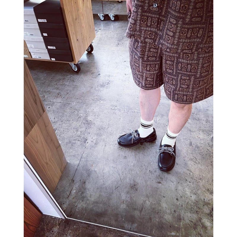 未使用！ORPHIC オルフィック　ローファー　スニーカー　ブラック　28.5㎝ ビブラムソールをローファーに採用した、オルフィックの最新作が