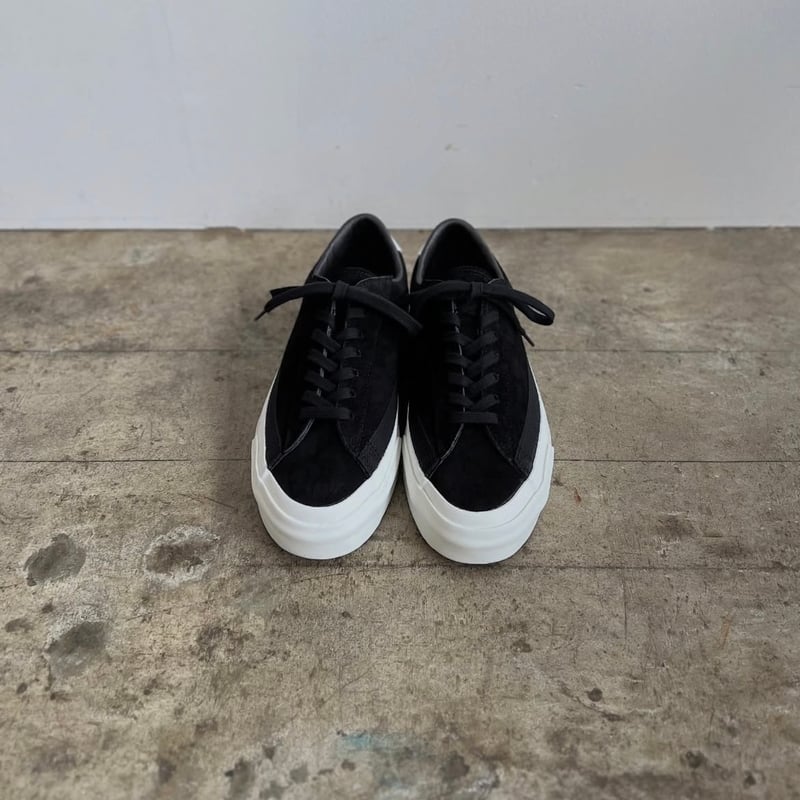 Asahi】BELTED LOW SUEDE - col.BLACK | lupus onl