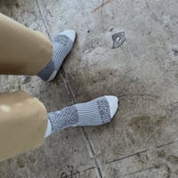 【FEEL MY FOOT STEPS】COLD GRASS-crew socks