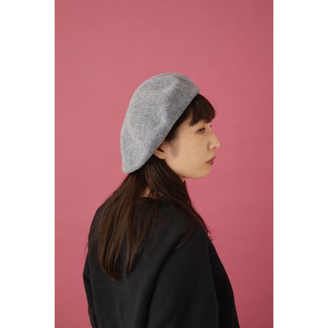 【CPH】“611WO BERET / SOLID WOOL”