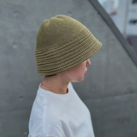 【bocodeco】P/C Knit Sailor Hat