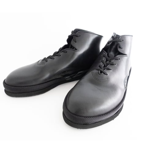 【MIDORIKAWARYO】"Hi Cut Shoes"  / col. BLACK / 28cm