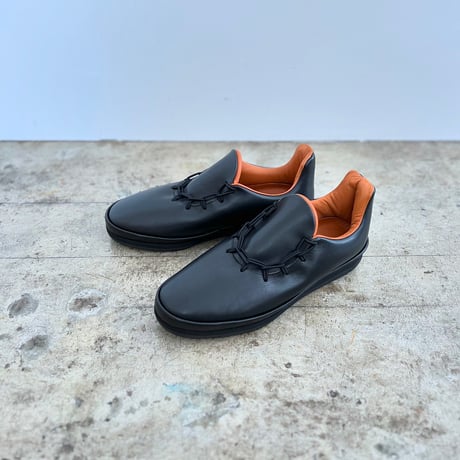 【MIDORIKAWARYO】CHAIN "HOVER"  / col.smooth leather BLACK