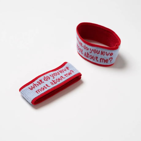 【FEEL MY FOOT STEPS】"Foot bands / what do you love most about me?"