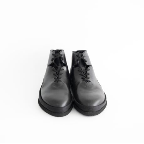 【MIDORIKAWARYO】"Hi Cut Shoes"  / col. BLACK / 28cm