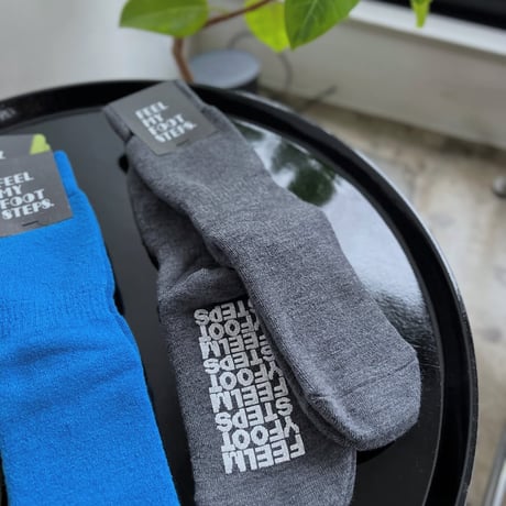 【FEEL MY FOOT STEPS】SOLID-merino wool climbing socks