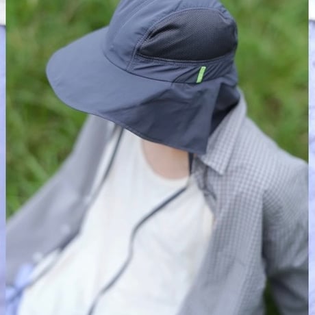 【bocodeco】"Nylon Mesh Visitor Hat"
