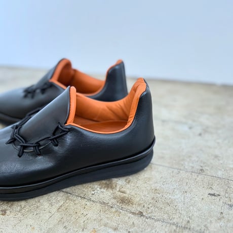 【MIDORIKAWARYO】CHAIN "HOVER"  / col.smooth leather BLACK