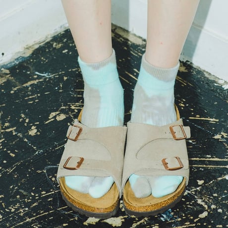 【NODAL】"Tie Dye Ankle Socks"