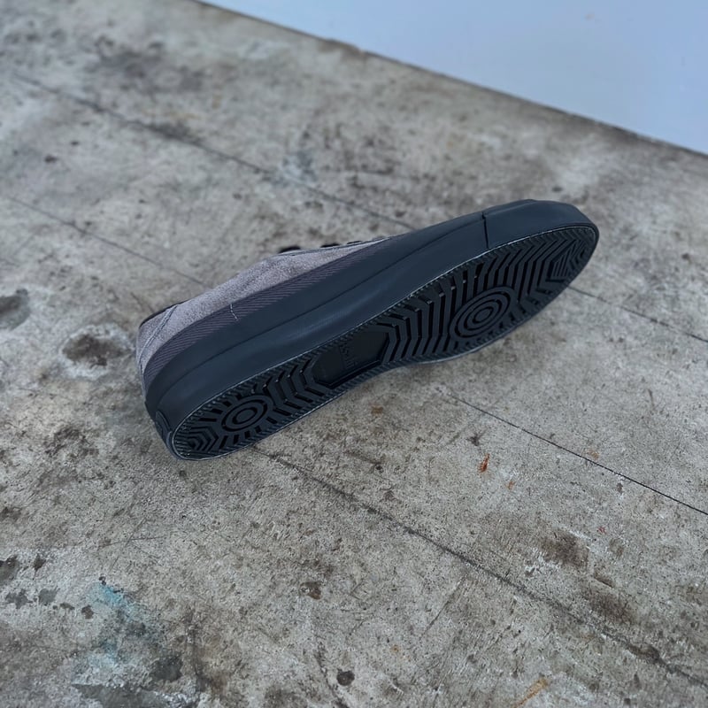 Asahi】BELTED LOW SUEDE - col.CHARCOAL/BLACK |