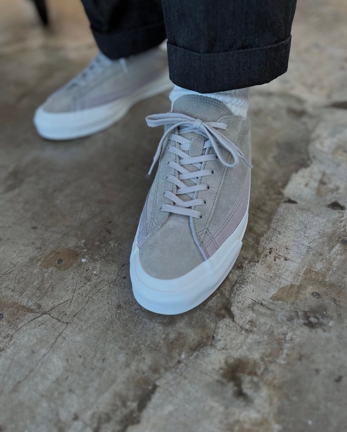 Asahi】BELTED LOW SUEDE / col.GRAY | lupus onli
