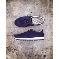【blueover】SHORTY.TR : suede / col.Navy