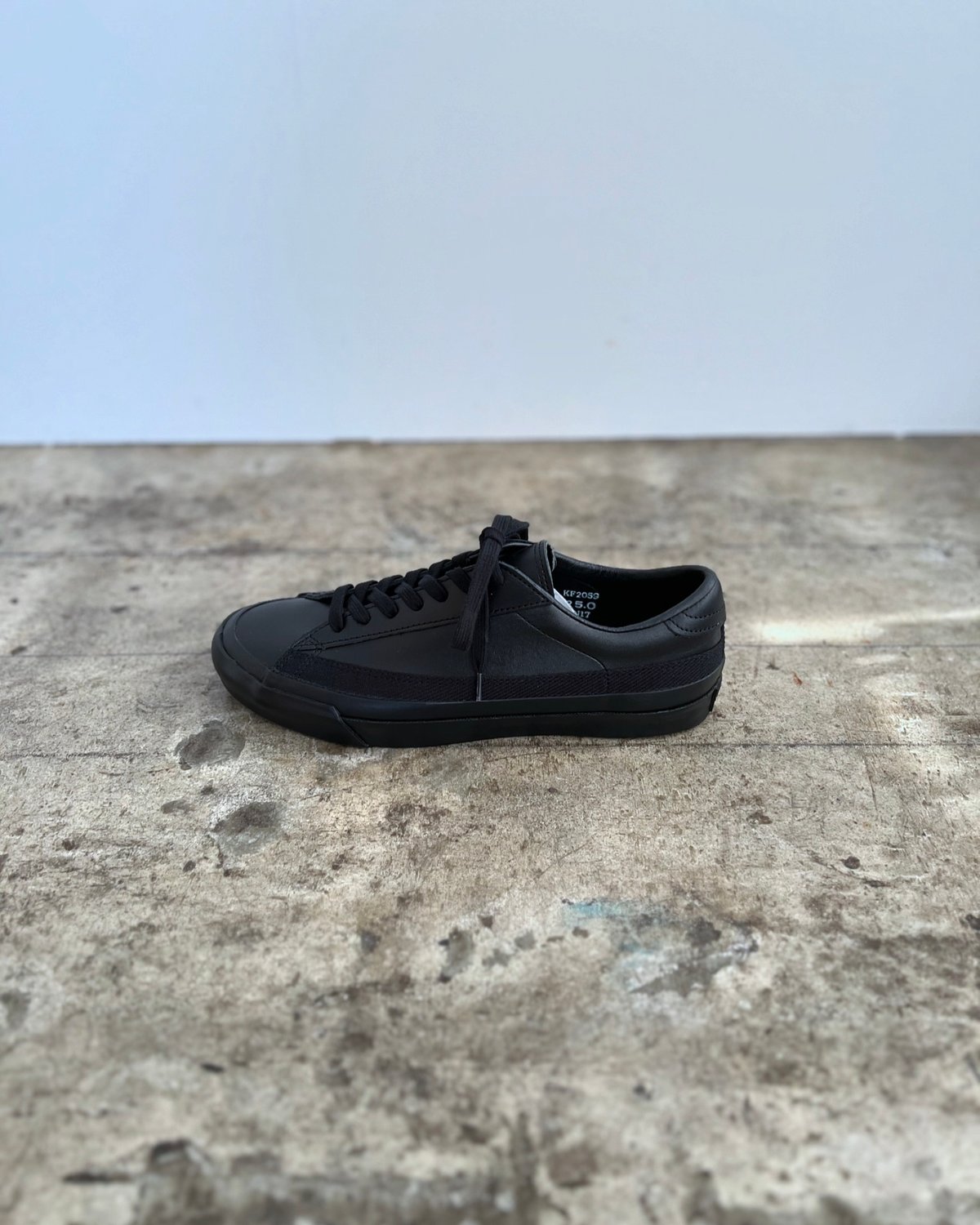 Asahi】BELTED LOW LEATHER - col.BLACK | lupus o