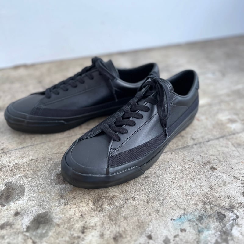 Asahi】BELTED LOW LEATHER / col.BLACK | lupus o