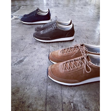 【blueover】SHORTY.TR : suede / col.Dark Gray
