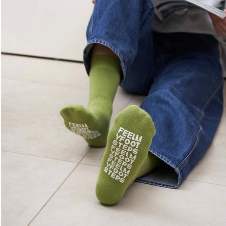 【FEEL MY FOOT STEPS】SOLID-merino wool climbing socks