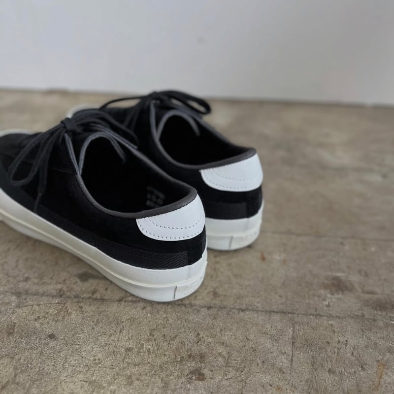 Asahi】BELTED LOW SUEDE - col.BLACK | lupus onl