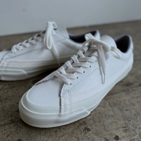 【Asahi】BELTED LOW LEATHER - col.WHITE