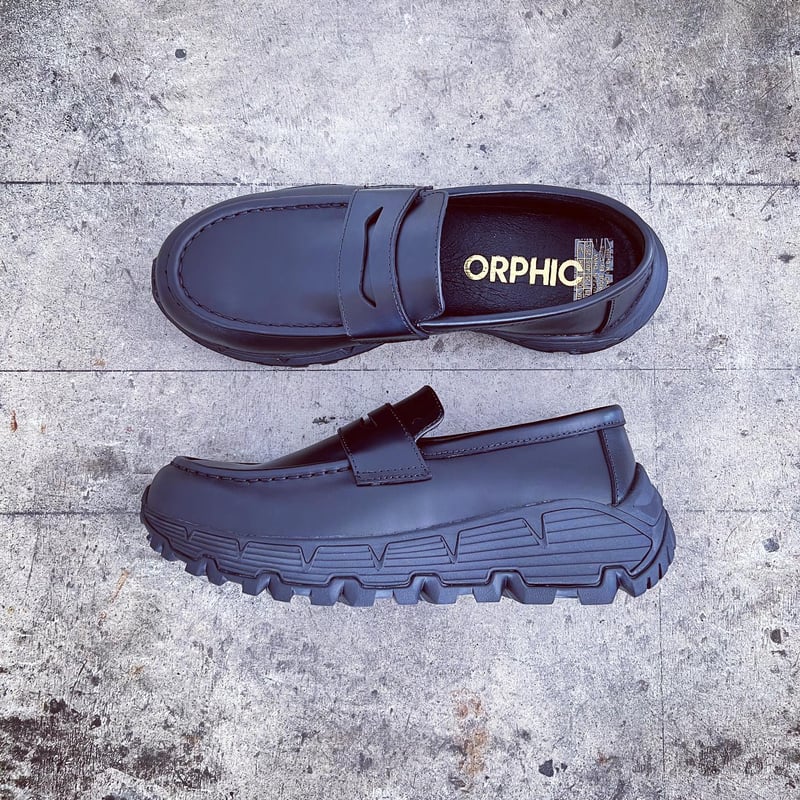 ORPHIC ブラック ローファー　スニーカー ORPHIC】CRA PREMO / col.BLACK | lupus online store