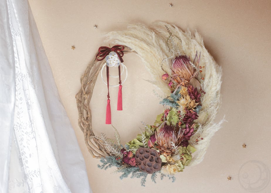 プロテアとユーカリのリース fit=scale-down,w=1200