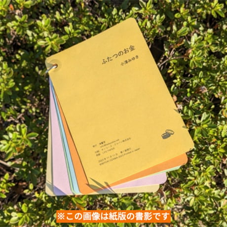 【PDF/txt版】ふたつのお金