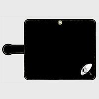 手帳型スマホケースLサイズ【カラス】(受注限定生産) | 鳴-nari