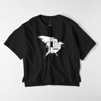 ワイドTシャツ【カラス】(受注限定生産)