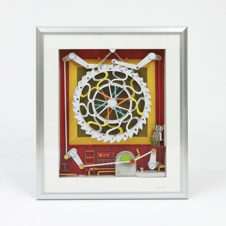 【送料無料】動くダンボールアート　「カウント」