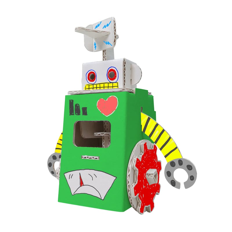 レトロ ロボットおもちゃ アンテナ付き 堀川玩具 スーパーテレビ