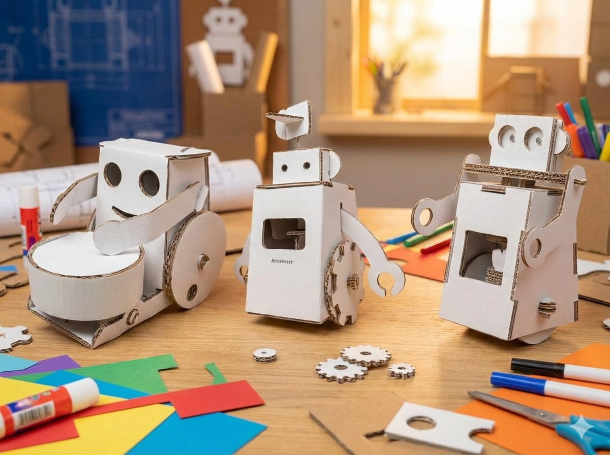 ミルダン工作キット ロボット3種セット」 | D-ぱぱ