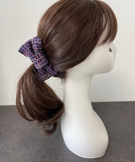 purple×black(banana clip)