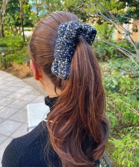 black×white×royal blue(banana clip)