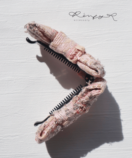 pink×beige(banana clip)