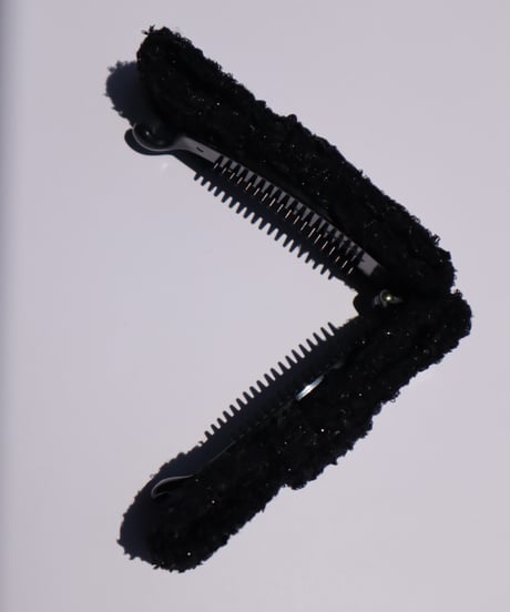 black× lamé russell fringe(smart banana clip)