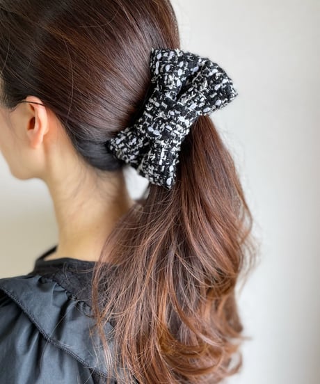 black×silver white(banana clip)