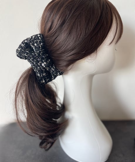 black×mix fringe(banana clip)