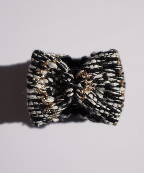 black×white×gold(mini mini clip)