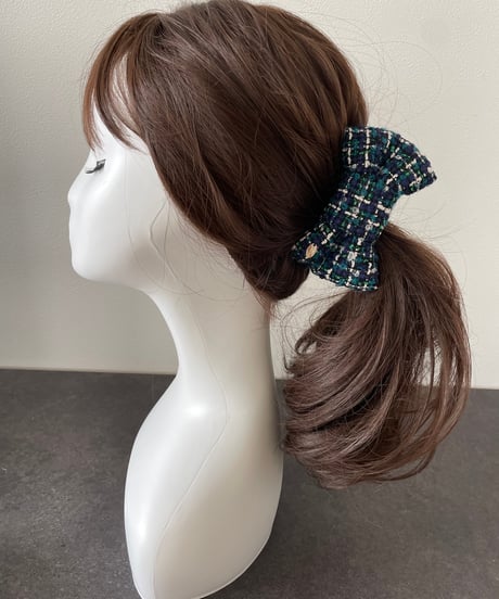 blue×green×white(banana clip)