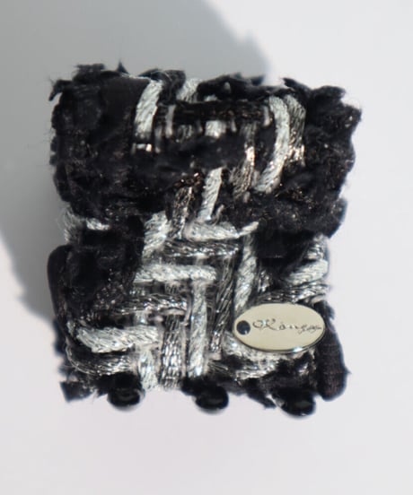 black×twist silver(mini mini clip)