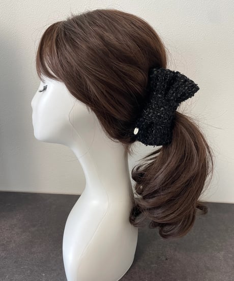 black×Shiny couture(banana clip)