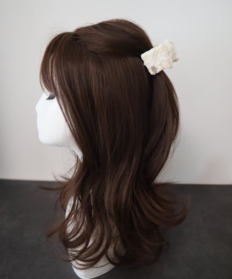 ivory×white(mini mini clip)