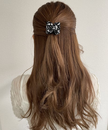 black×mat white(mini mini clip)