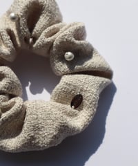 4cotton pearl×ivory beige (chouchou)