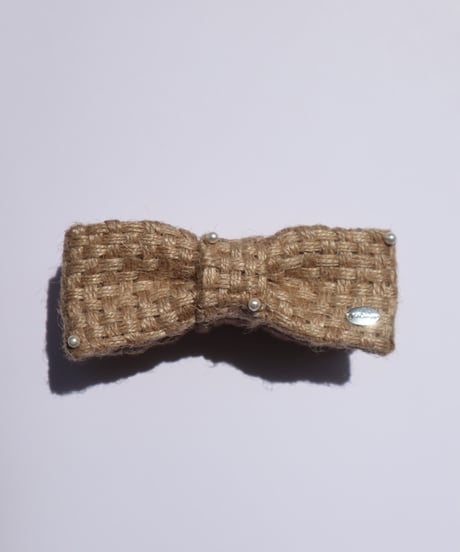 cotton pearl×jute(smart banana clip)