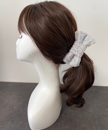 purple× blue(banana clip)