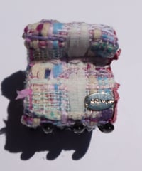 purple×sky blue×white(mini mini clip)