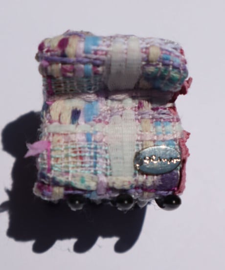 purple×sky blue×white(mini mini clip)