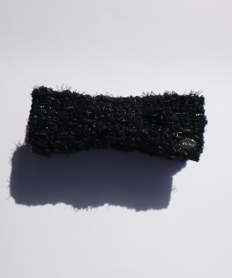 black fringe silver×gold(smart banana clip)