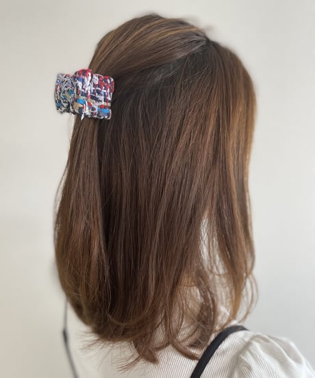 navy×blue×red(mini mini clip)