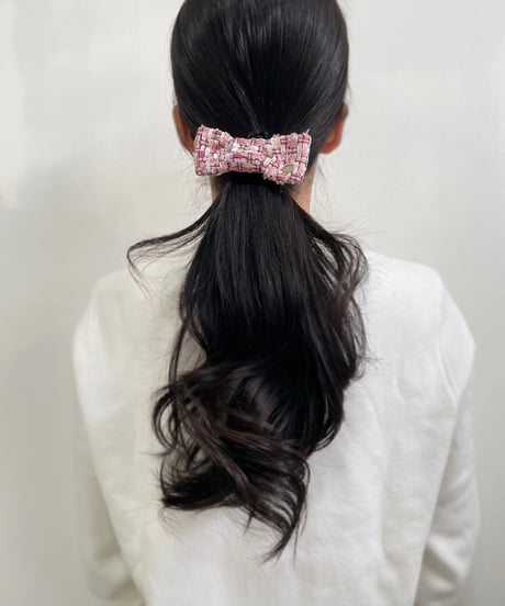 rosepink×ribbon(chouchou)